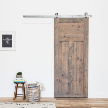 3 panelen deur brown wash 0