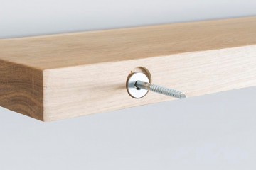 Blind bevestigingssysteem eiken wandplank 0