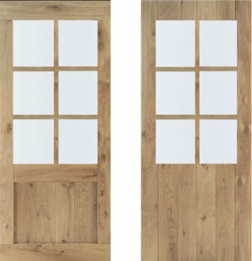 Cottage nr 1 voor en achterzijde