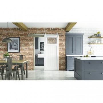 Cottage schuifdeur met glas