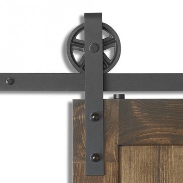 Detail grote wielen hanger