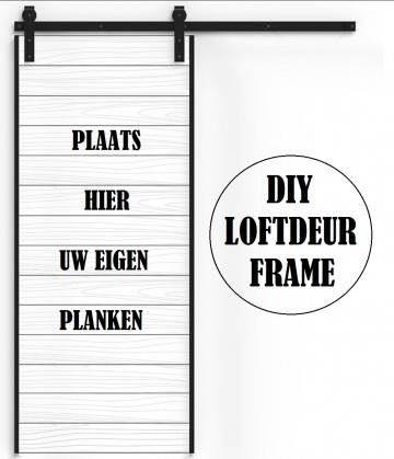 Diy schuifdeur frame