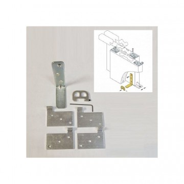 Dubbele schuifdeuren naar 1 kant