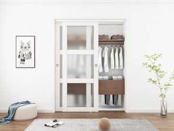 Dubbele schuifdeuren paneeldeuren 18mm