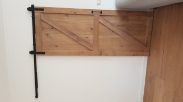 Eiken klampdeur loftdeur