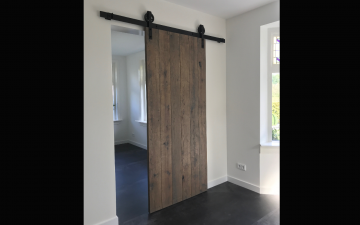 Eiken loftdeur verticaal