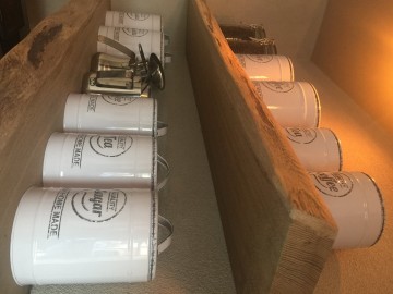 Eiken wandplank rustiek