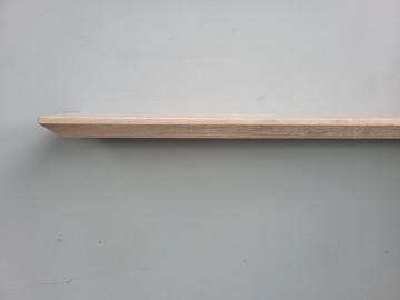 Facet wandplank zwevend eiken   kopie