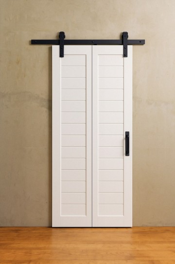 Framed grenen vouwdeur horizontaal