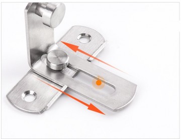 Haakslot schuifdeur 90 graden