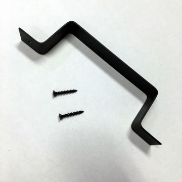 Handgreep rustiek zijaanzicht