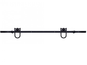 Hoefbeslag aan schuifrail