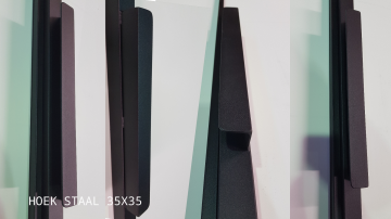 Hoekstaal handgreep 35x35