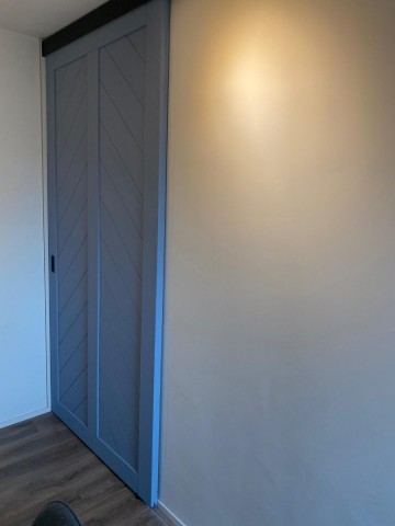 Hongaarse punt schuifdeur met railsysteem st