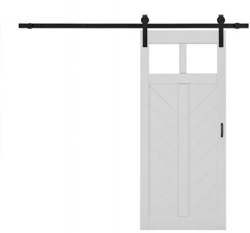 Hongaarse punt schuifdeur visgraat loftdeur