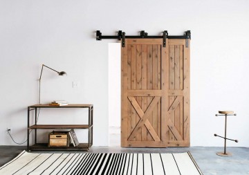 Kastenwand schuifdeursysteem loftdeur