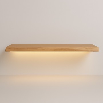Ledstrip boomstam plank