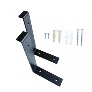 Lip boekensteun zwart staal vt wonen