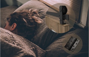 Loftdeurrailsyteem voor vouwdeuren