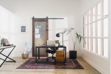 Metalen schuifdeur memobord