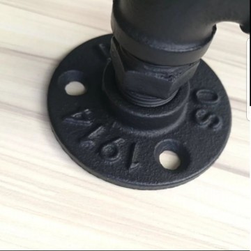 Montage plaat van buisgreep