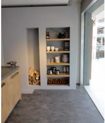 Nis montage wandplanken eiken