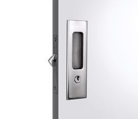 Pc11136558 satinnickelmetalslidingdoorlockswithkey3570mmdoorthickness