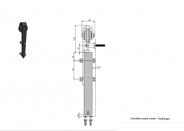 Punthanger maatvoering