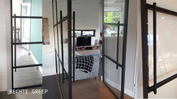 Rechte greep staaldeur 9