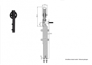 Robuust gebogen maatvoering