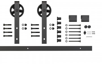 Robuust gebogen rolhangers