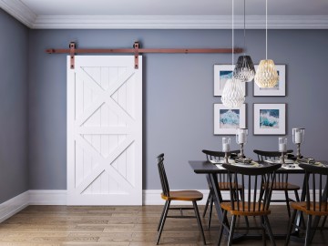 Rose goud schuifdeursysteem