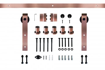 Rose gould brons schuifdeursysteem