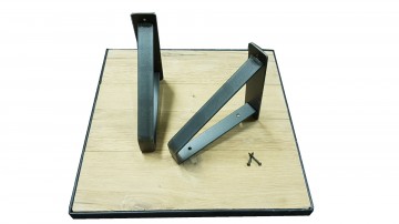 Rustieke wandplankdragers