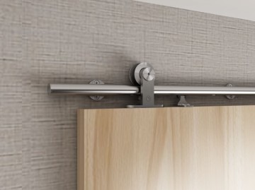 Rvs schuifdeur systeem enkel