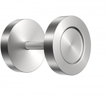 Rvs schuifdeurknop opbouw