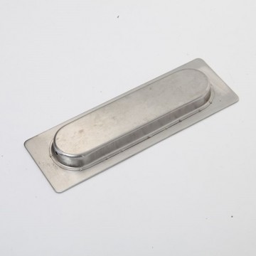 Rvs schuifdeurkom achterzijde