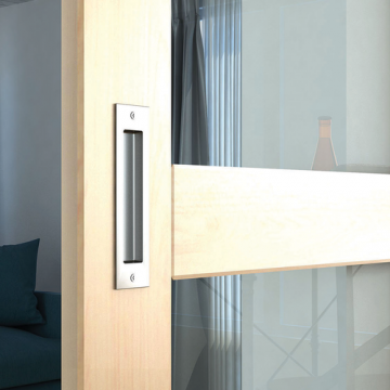 Rvs schuifdeurkom in schuifdeur