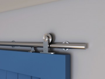 Rvs schuifdeursysteem met softclose