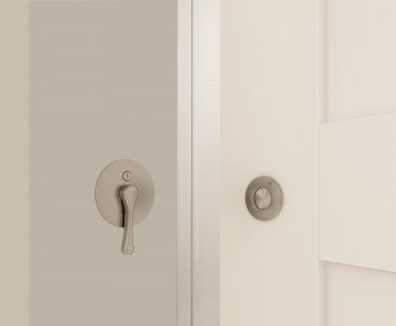 Rvs slot voor schuifdeur