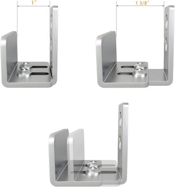 Rvs vloergeleider verstelbaar