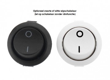 Schakelaar wandplank met verlichting