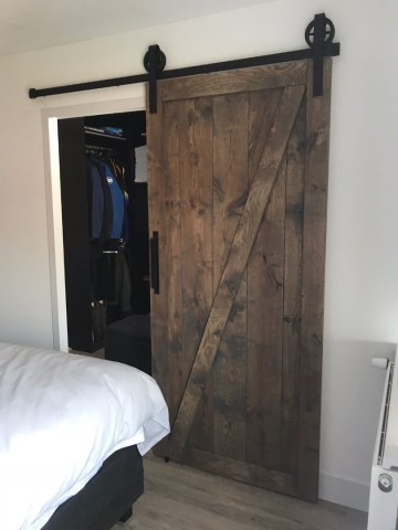 Schuifdeur eikenhout 0