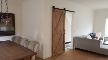 Schuifdeur eikenhout 1