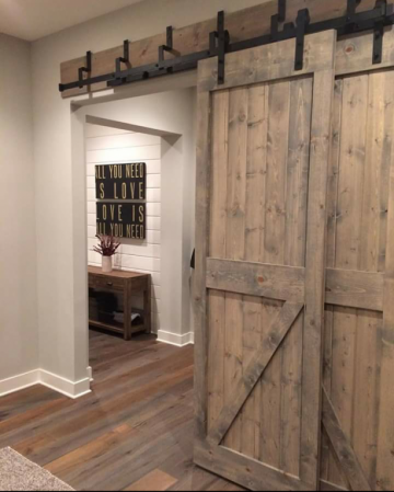 Schuifdeur kastenwand opstelling