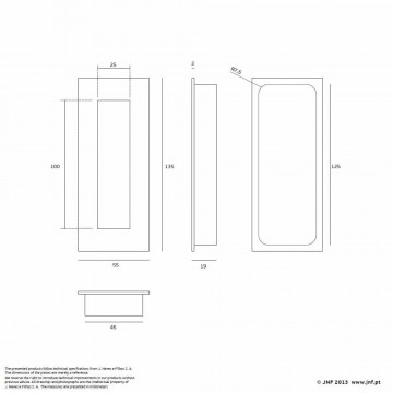 Schuifdeur kom greep rvs inlaat geometric schuifdeur totaal