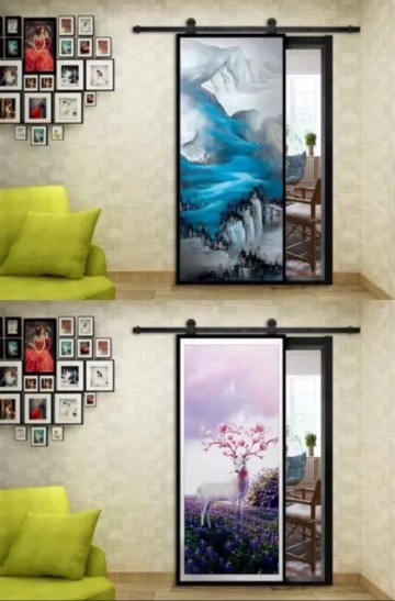 Schuifdeur met foto