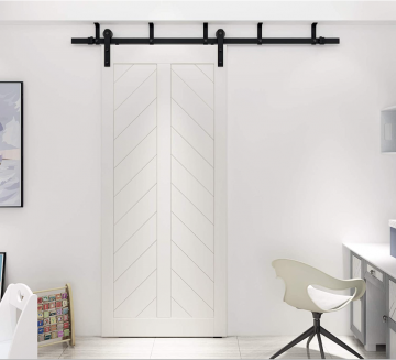 Schuifdeur plafondmontage hongaarse punt