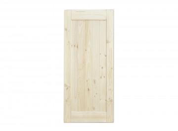 Schuifdeur verticaal simpel grenen 3 op kleur