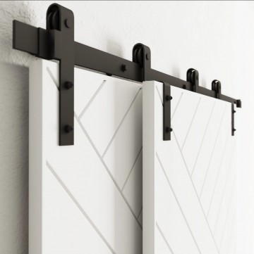 Schuifdeuren achter elkaar industrieel